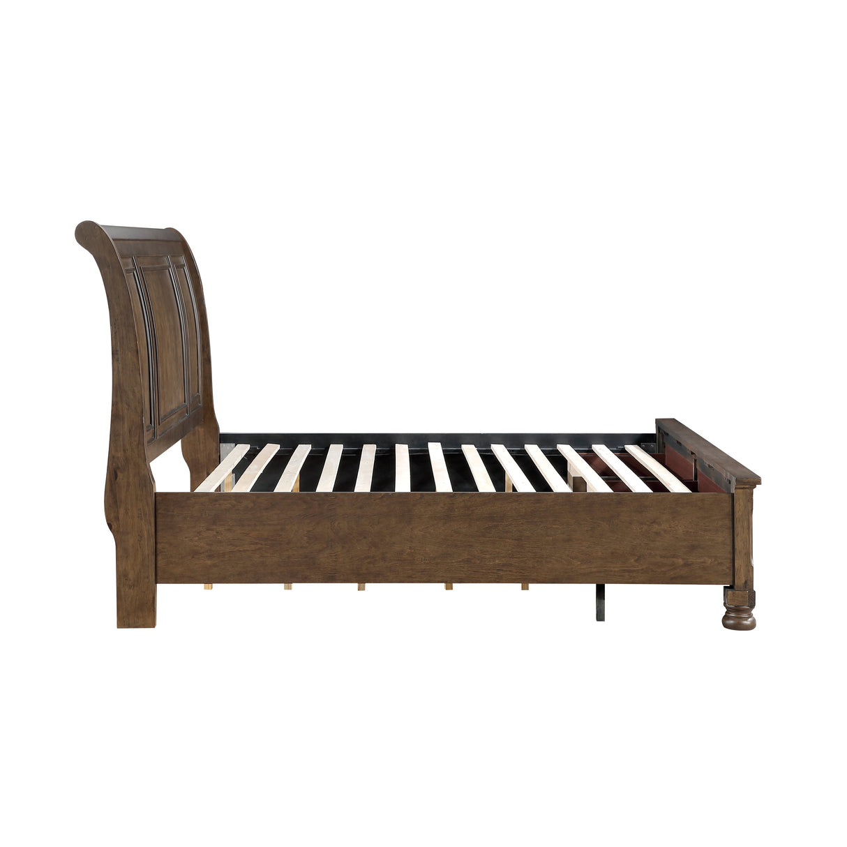 Begonia Dark Brown Storage Bedroom Set by Homelegance at Eve Furniture