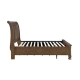Begonia Dark Brown Storage Bedroom Set by Homelegance at Eve Furniture
