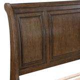 Begonia Dark Brown Storage Bedroom Set by Homelegance at Eve Furniture