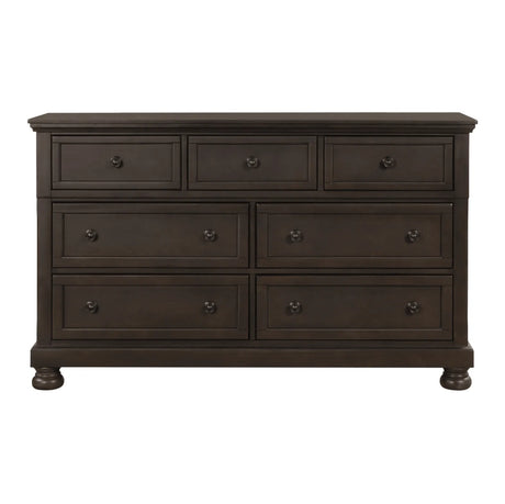 Begonia Grayish Brown Dresser by Homelegance at Eve Furniture