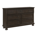 Begonia Grayish Brown Dresser by Homelegance at Eve Furniture