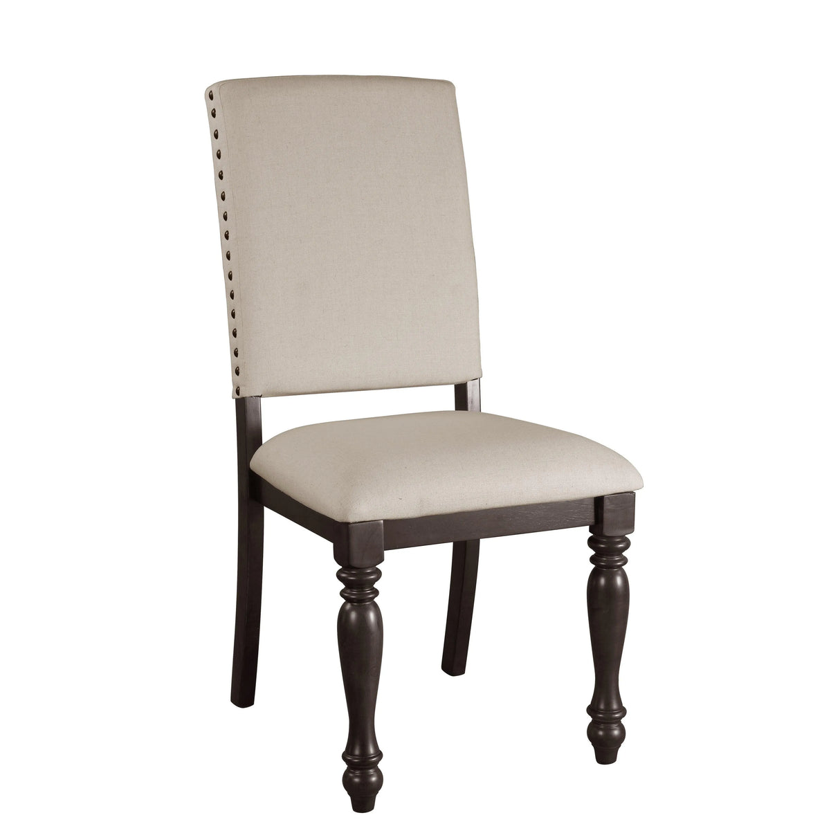 Begonia Grayish Brown Side Chair, Set of 2 by Homelegance at Eve Furniture