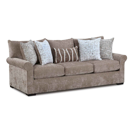 Behold Mushroom Sofa & Loveseat Set by Happy Homes at Eve Furniture