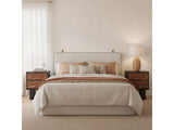 Bela Floating Queen Headboard Ivory