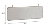 Bela Ivory Floating Queen Headboard by Zuomod at Eve Furniture
