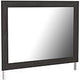 Belachime Black Bedroom Mirror (Mirror Only) by Ashley at Eve Furniture