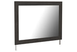 Belachime Black Bedroom Mirror (Mirror Only) by Ashley at Eve Furniture