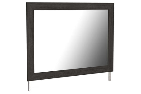 Belachime Black Bedroom Mirror (Mirror Only) by Ashley at Eve Furniture