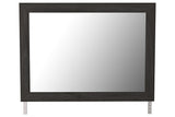 Belachime Black Bedroom Mirror (Mirror Only) by Ashley at Eve Furniture