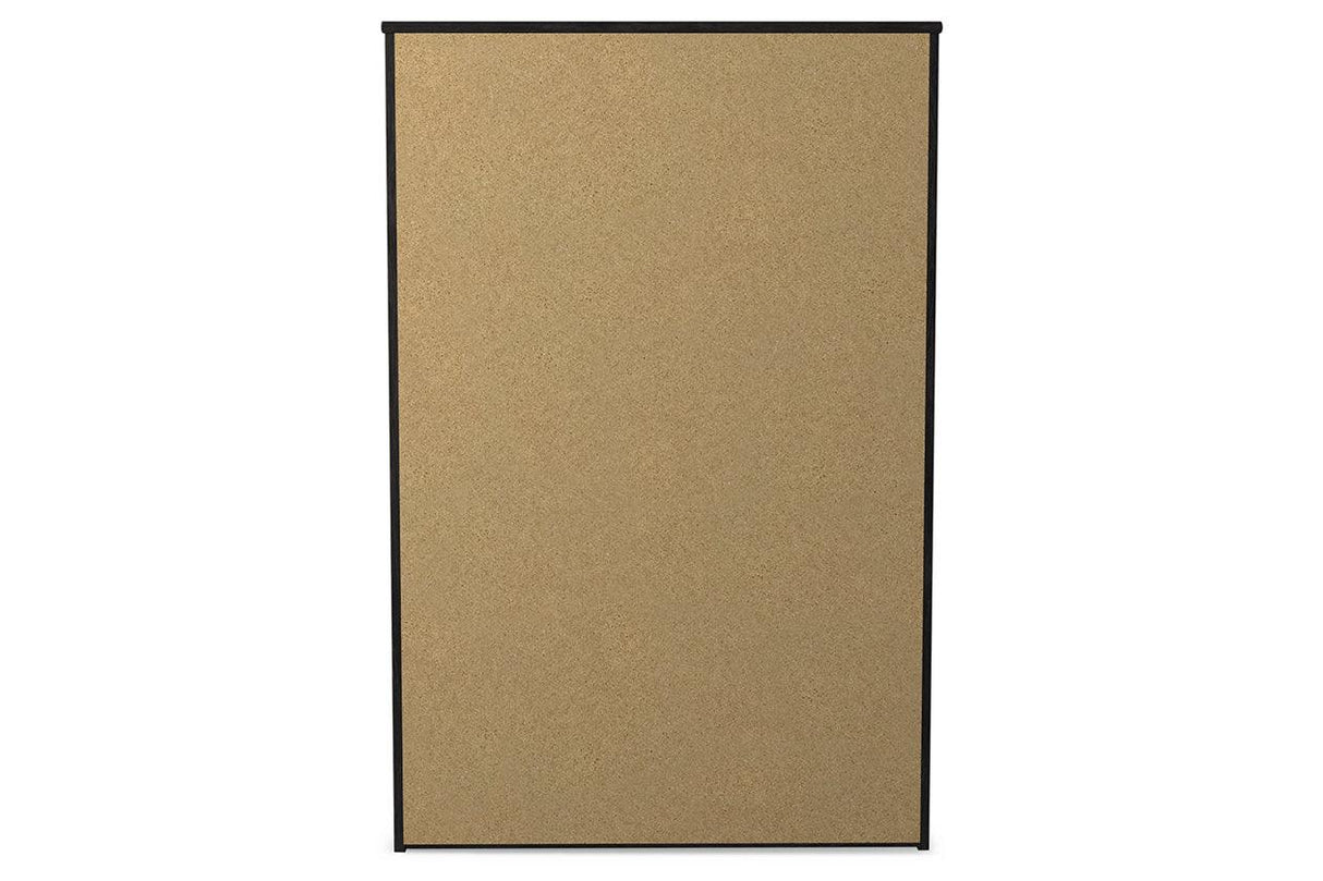 Belachime Black Chest of Drawers by Ashley at Eve Furniture