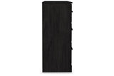Belachime Black Dresser by Ashley at Eve Furniture