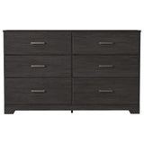 Belachime Black Panel Bedroom Set by Ashley at Eve Furniture