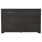 Belachime Black Panel Bedroom Set by Ashley at Eve Furniture
