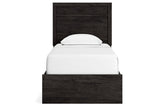 Belachime Black/Gray Youth Panel Bedroom Set by Ashley at Eve Furniture