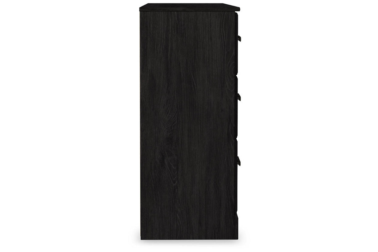 Belachime Black/Gray Youth Panel Bedroom Set by Ashley at Eve Furniture