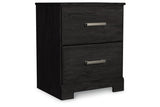 Belachime Black/Gray Youth Panel Bedroom Set by Ashley at Eve Furniture