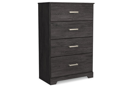 Belachime Black/Gray Youth Panel Bedroom Set by Ashley at Eve Furniture