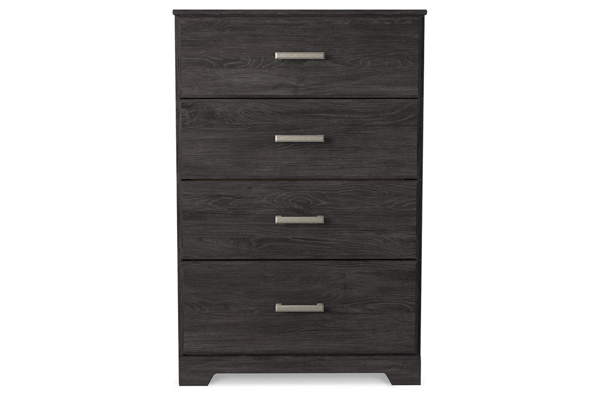 Belachime Black/Gray Youth Panel Bedroom Set by Ashley at Eve Furniture