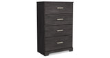 Belachime Black/Gray Youth Panel Bedroom Set by Ashley at Eve Furniture