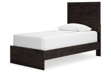 Belachime Black/Gray Youth Panel Bedroom Set by Ashley at Eve Furniture