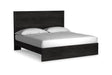 Belachime Charcoal King Panel Bed by Ashley at Eve Furniture