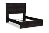 Belachime Charcoal Queen Panel Bed by Ashley at Eve Furniture