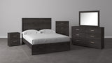 Belachime Black Panel Bedroom Set by Ashley at Eve Furniture