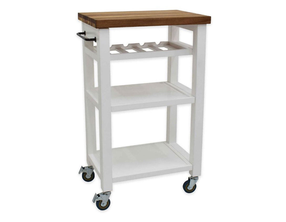 Belden Kitchen Cart, White