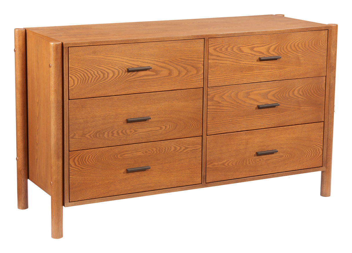 Beleza Walnut Dresser by Zuomod at Eve Furniture