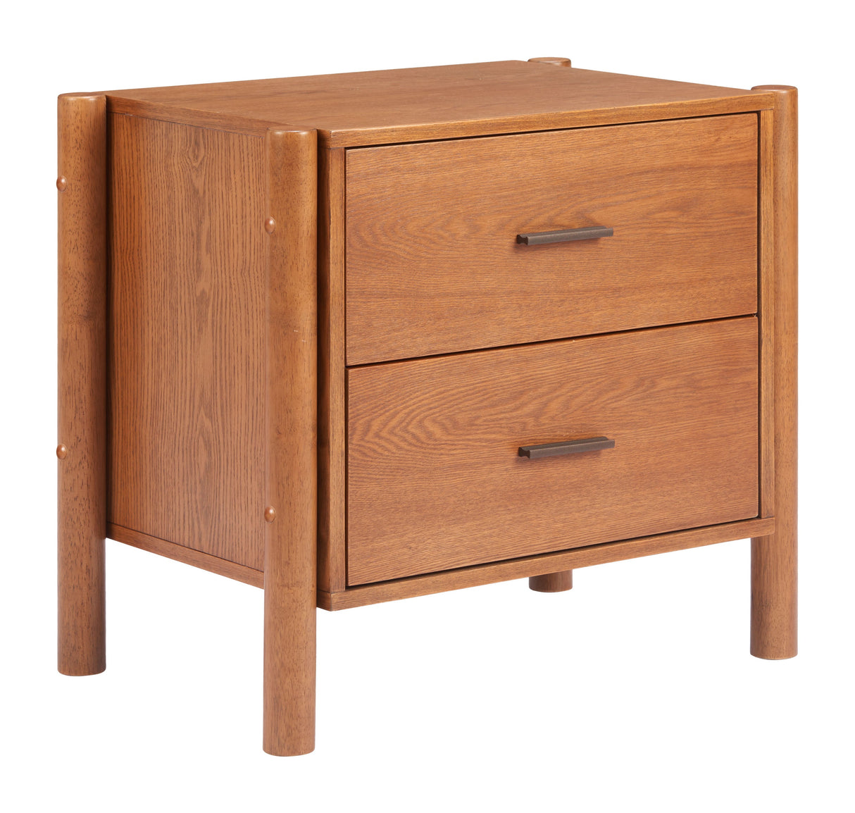 Beleza Walnut Nightstand by Zuomod at Eve Furniture