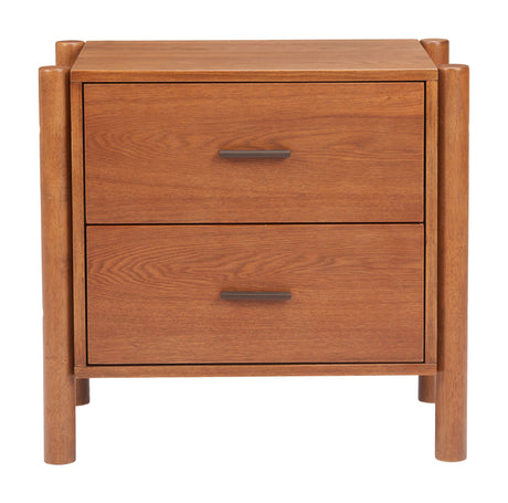 Beleza Walnut Nightstand by Zuomod at Eve Furniture