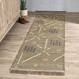 Belfast Caviar Khaki Multi Rug by Classic Home at Eve Furniture