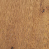 Belford 2-Door Open Light Brown Oak Wood Shelving Unit by Mercana at Eve Furniture