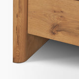 Belford 6-Drawer Light Brown Oak Wood Dresser by Mercana at Eve Furniture