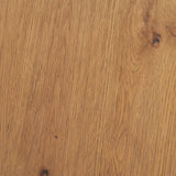 Belford Light Brown Oak Wood Console Table by Mercana at Eve Furniture