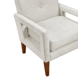 Belfort Beige Loveseat and Chair by Homelegance at Eve Furniture