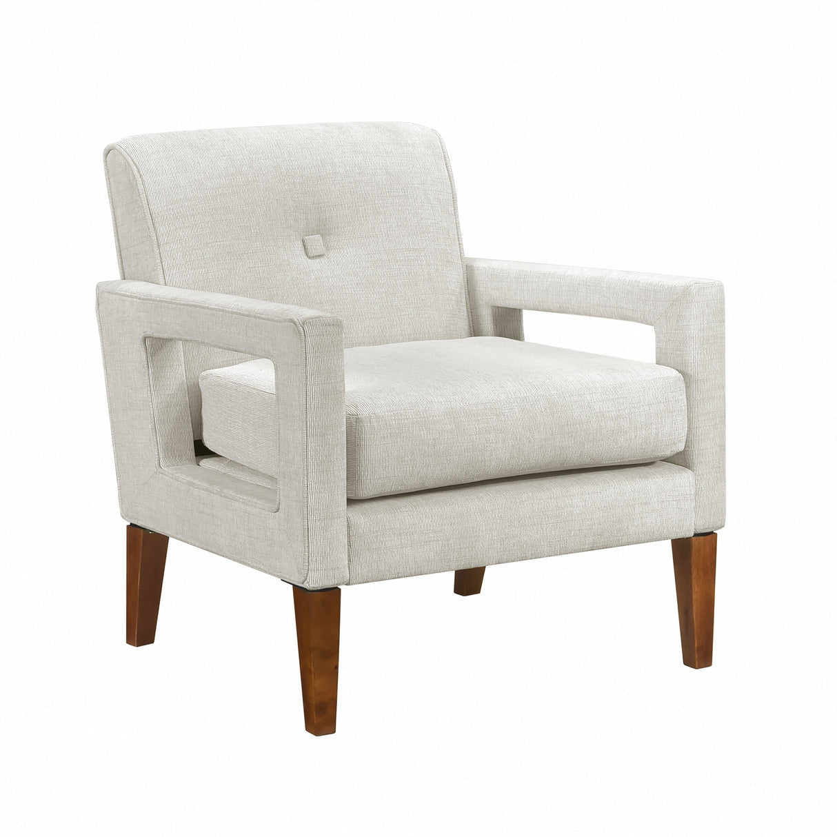 Belfort Beige Loveseat and Chair by Homelegance at Eve Furniture