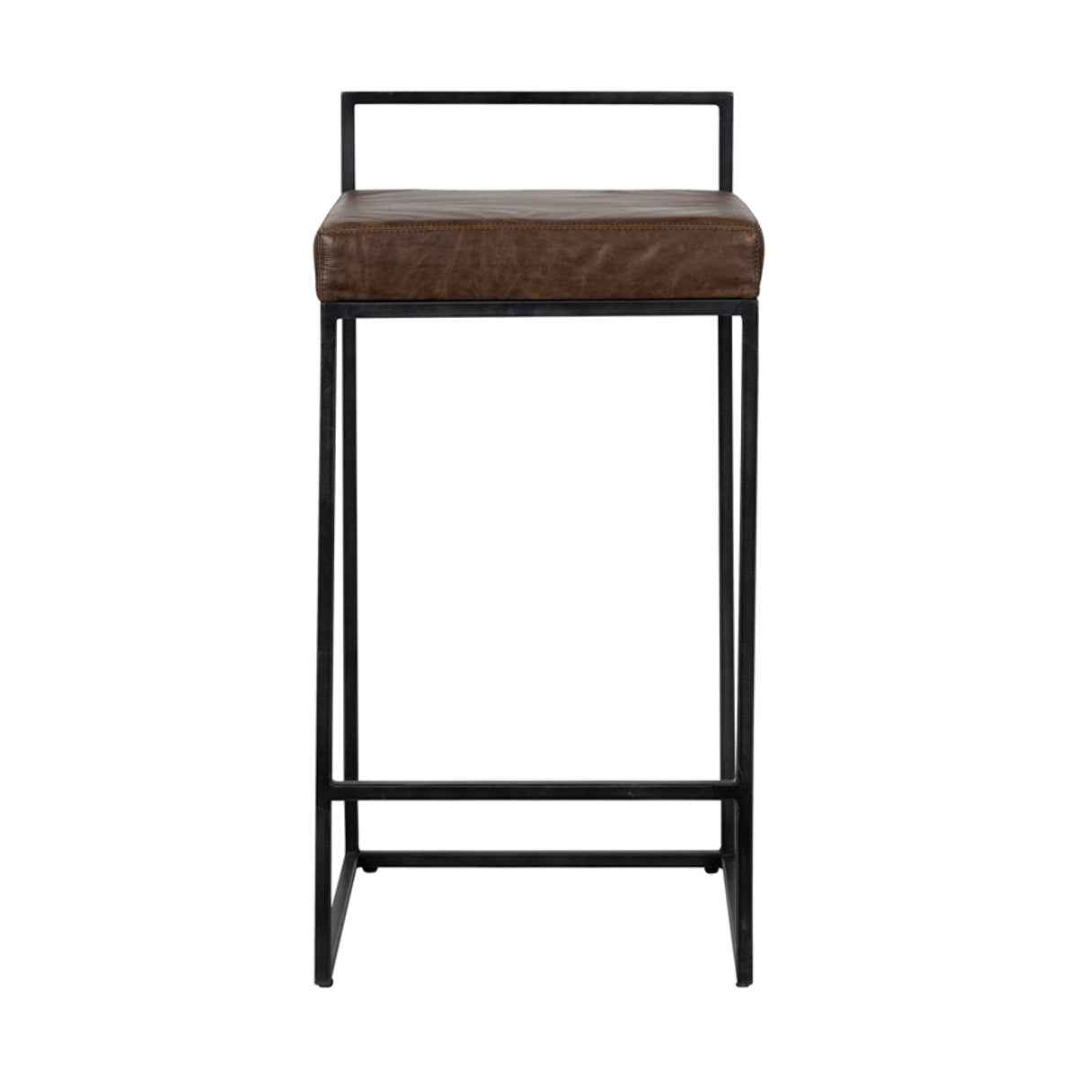 Belfort Cocoa Brown Counter Stool by Classic Home at Eve Furniture