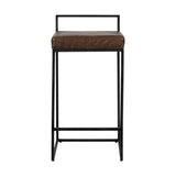 Belfort Cocoa Brown Counter Stool by Classic Home at Eve Furniture