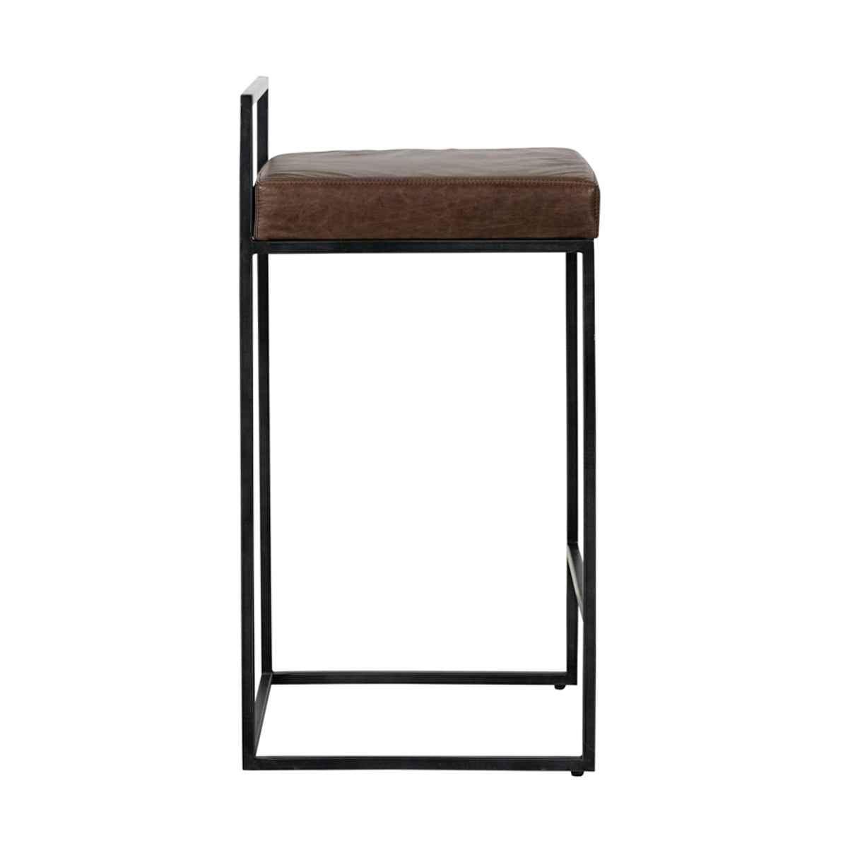 Belfort Cocoa Brown Counter Stool by Classic Home at Eve Furniture
