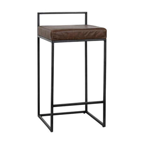 Belfort Cocoa Brown Counter Stool by Classic Home at Eve Furniture