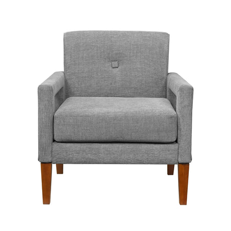 Belfort Gray Accent Chair by Homelegance at Eve Furniture