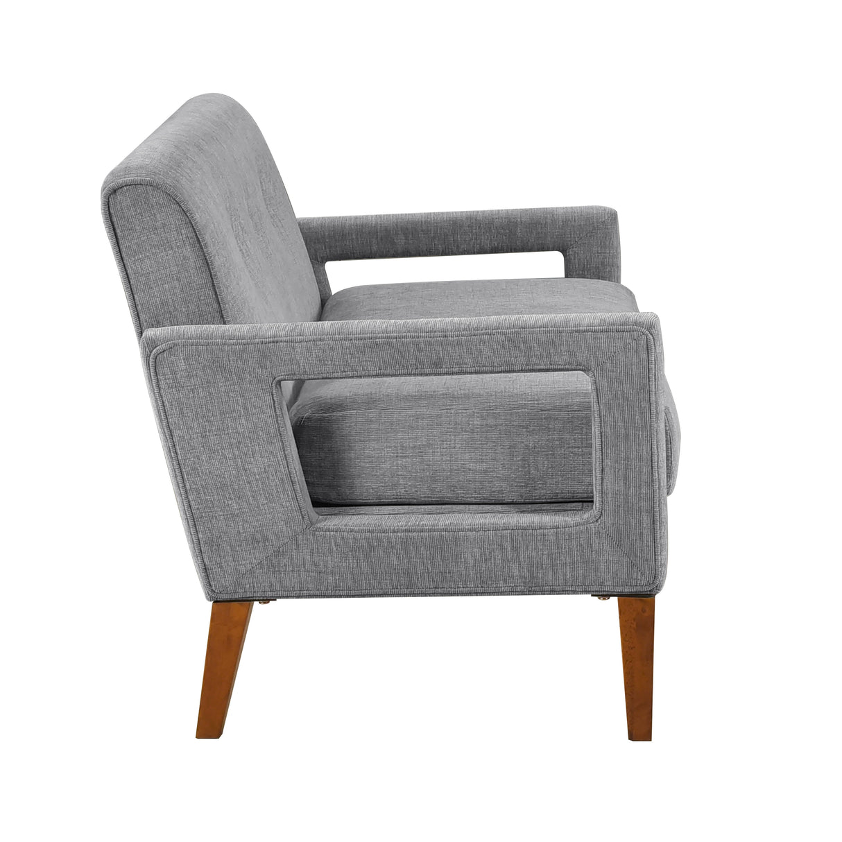 Belfort Gray Loveseat and Chair by Homelegance at Eve Furniture