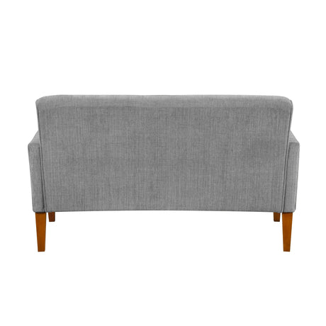 Belfort Gray Loveseat and Chair by Homelegance at Eve Furniture