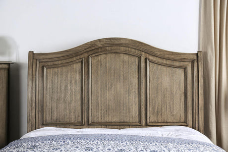 Belgrade Rustic Natural Tone Queen Storage Platform Bed by Furniture of America at Eve Furniture