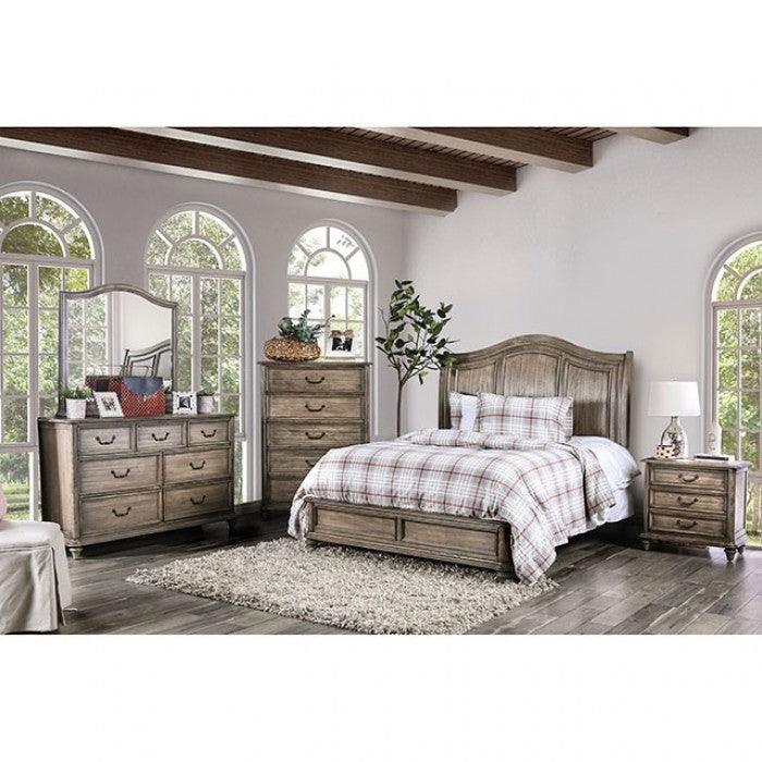 Belgrade Rustic Natural Dresser by Furniture of America at Eve Furniture