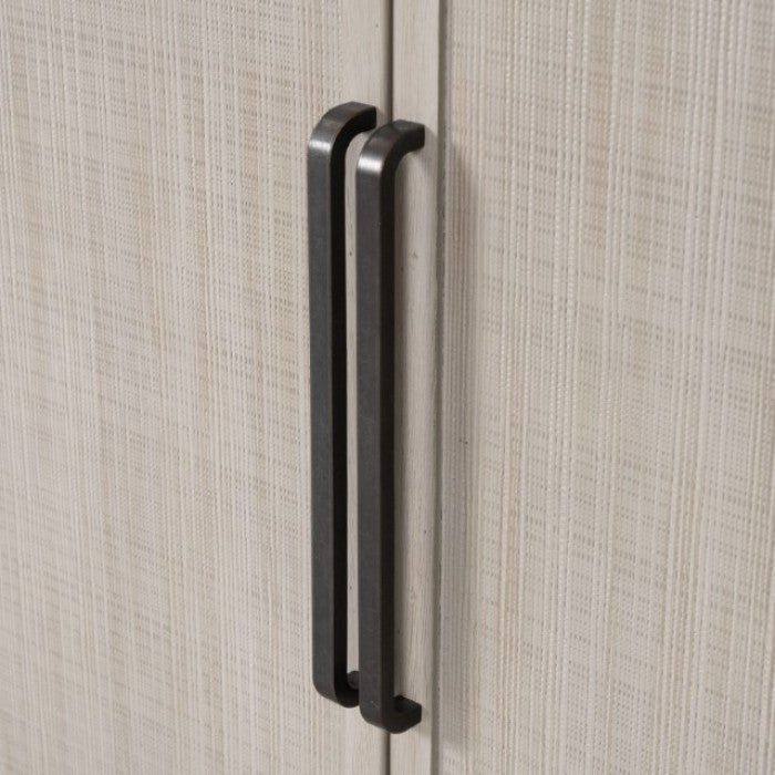 Belize Gray Fog 4 Door Cabinet by Furniture of America at Eve Furniture