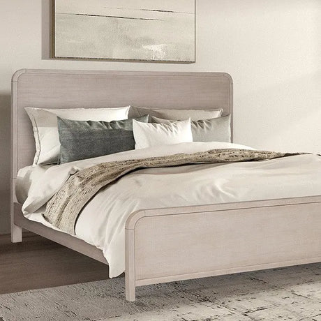 Belize Gray Fog 4-Piece Queen Bedroom Set by Furniture of America at Eve Furniture