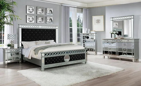 Bella Black Panel Bedroom Set by New Era Innovations at Eve Furniture