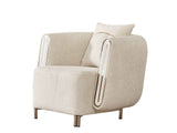 Bella Chair Cream by Furnia at Eve Furniture